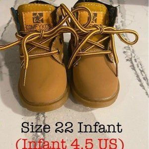 Baby Construction Boots Size 4.5